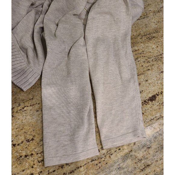 Dress Barn Woman XL Open Front Asymmetrical Hem Cardigan Sweater Zipper Accent - Picture 13 of 15